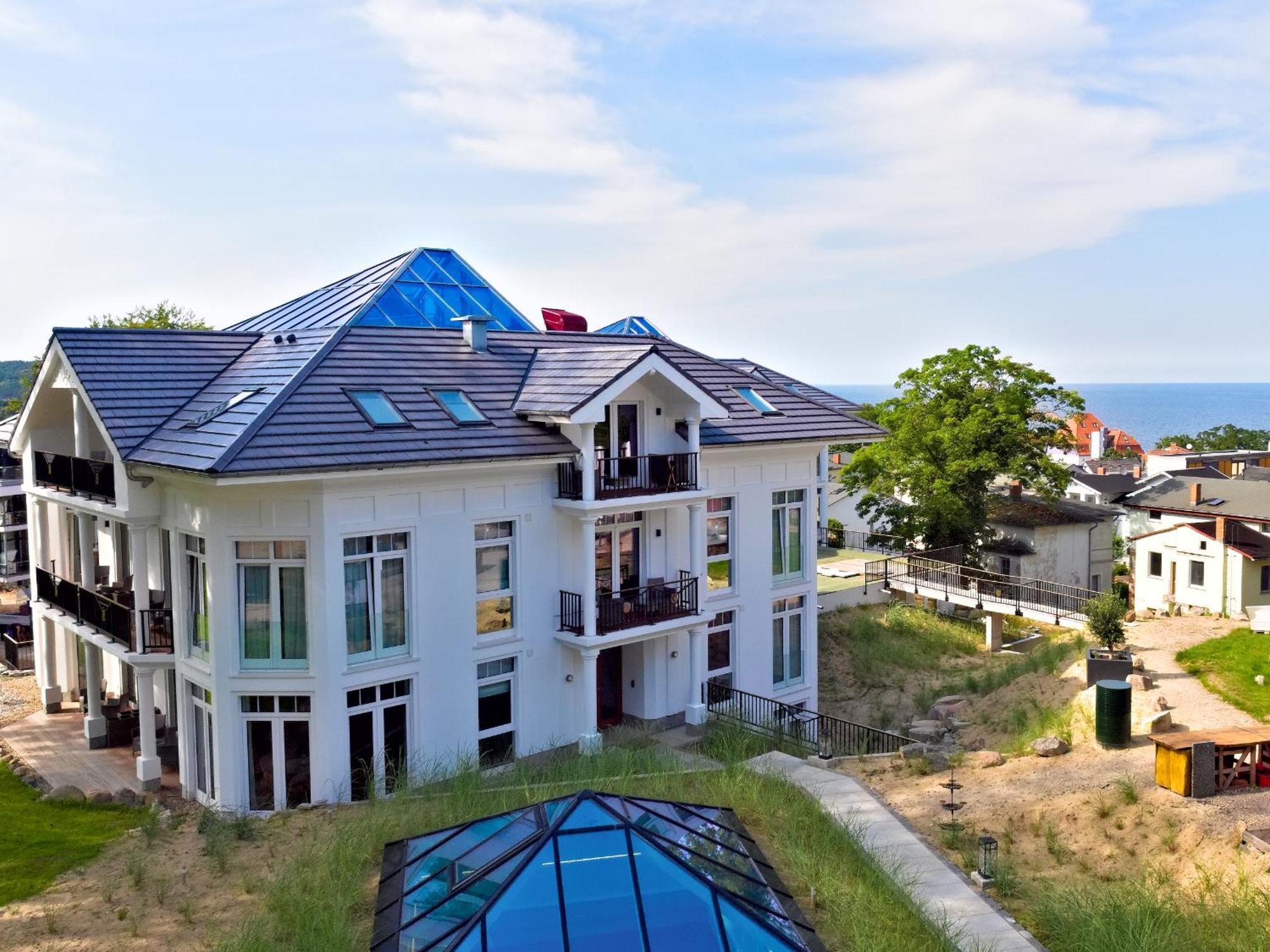 Meeressterne Schlossappartements Heringsdorf Eksteriør billede